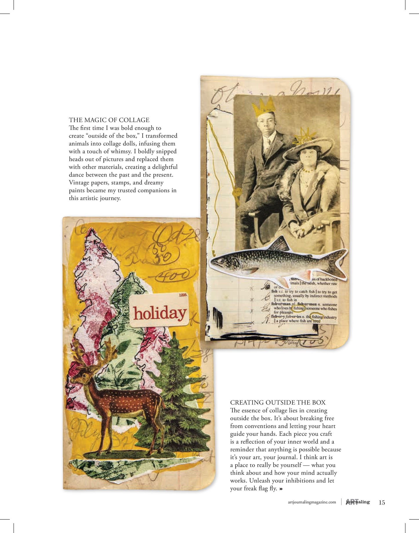 Art Journaling – April/May/June 2024 Magazine Digital