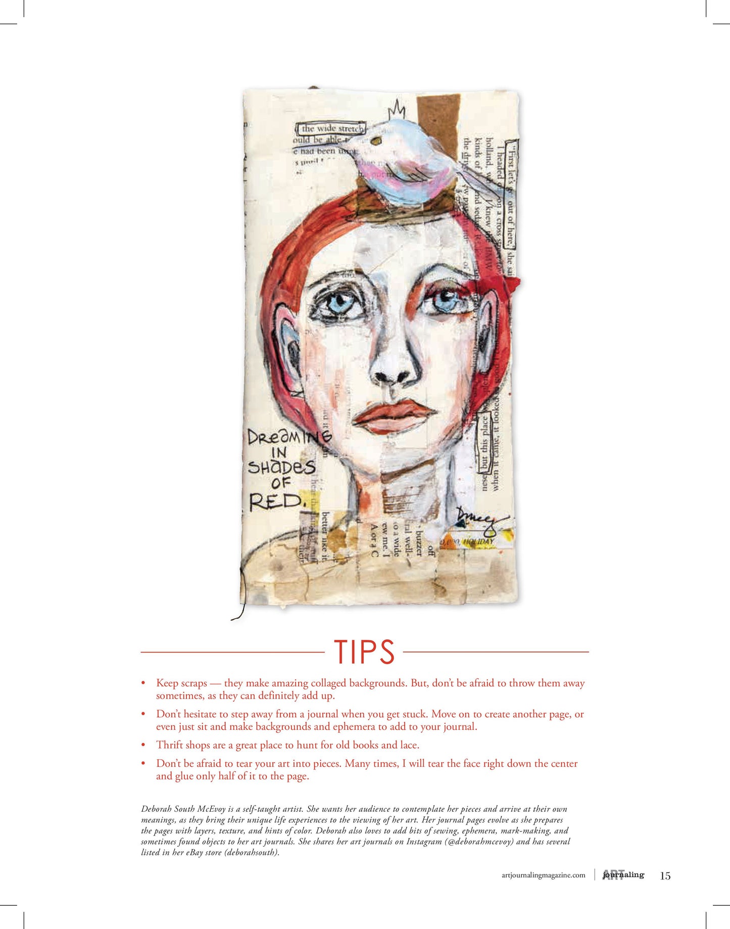 Art Journaling – July/August/September 2024 Magazine Digital