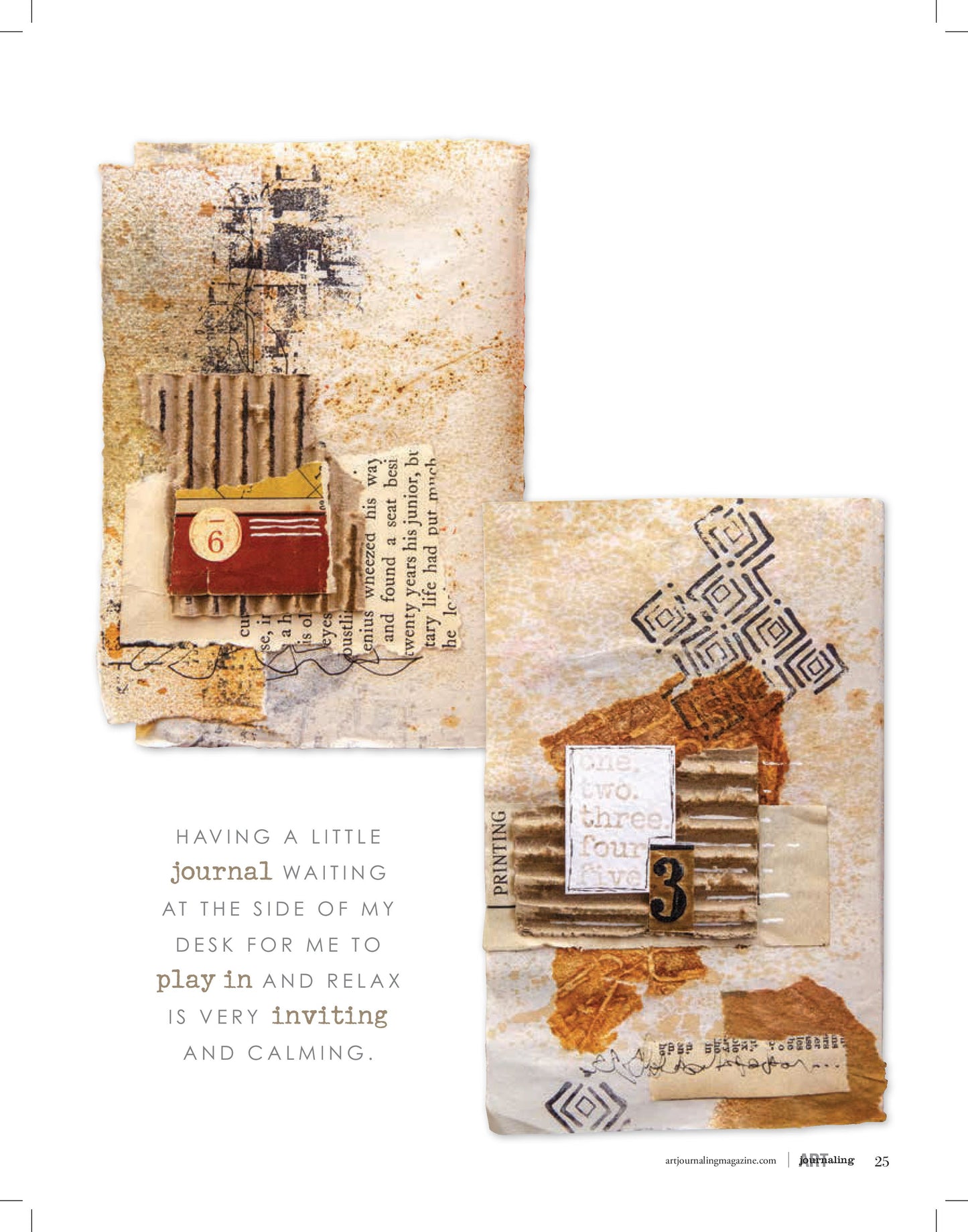 Art Journaling – July/August/September 2024 Magazine Digital