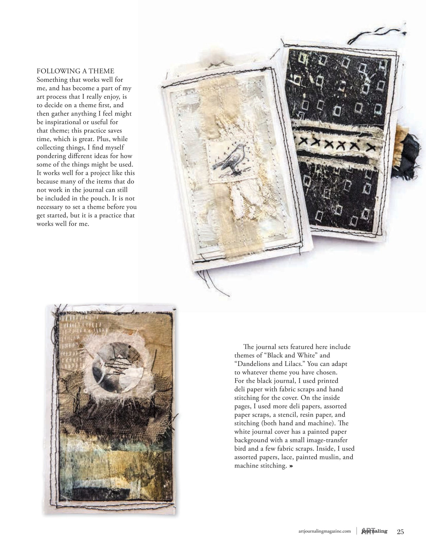 Art Journaling – October/December 2023 Magazine Digital