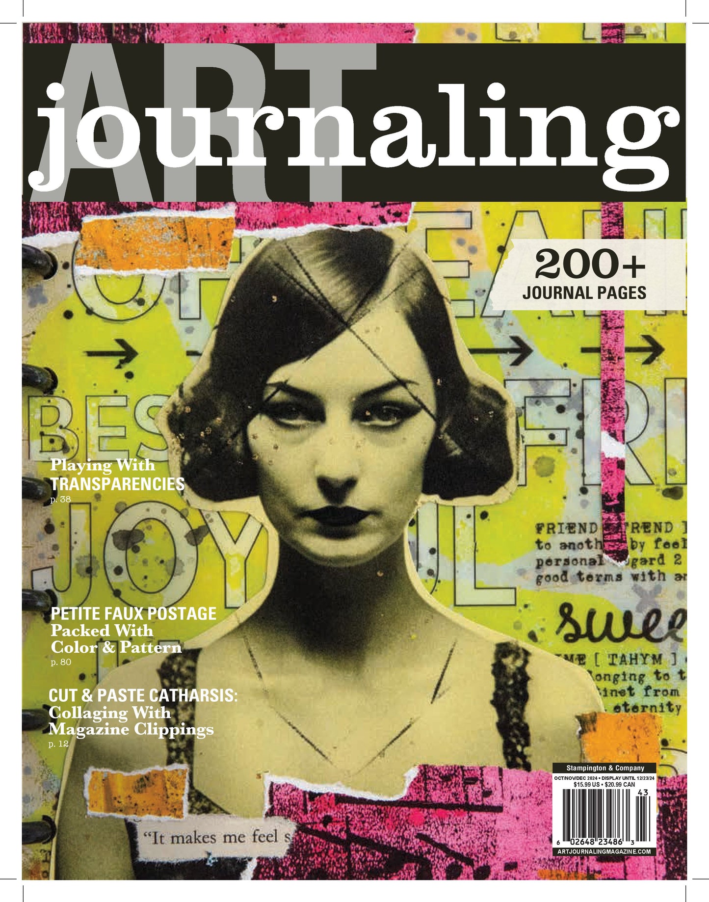 Art Journaling – October/November/December 2024 Magazine Digital