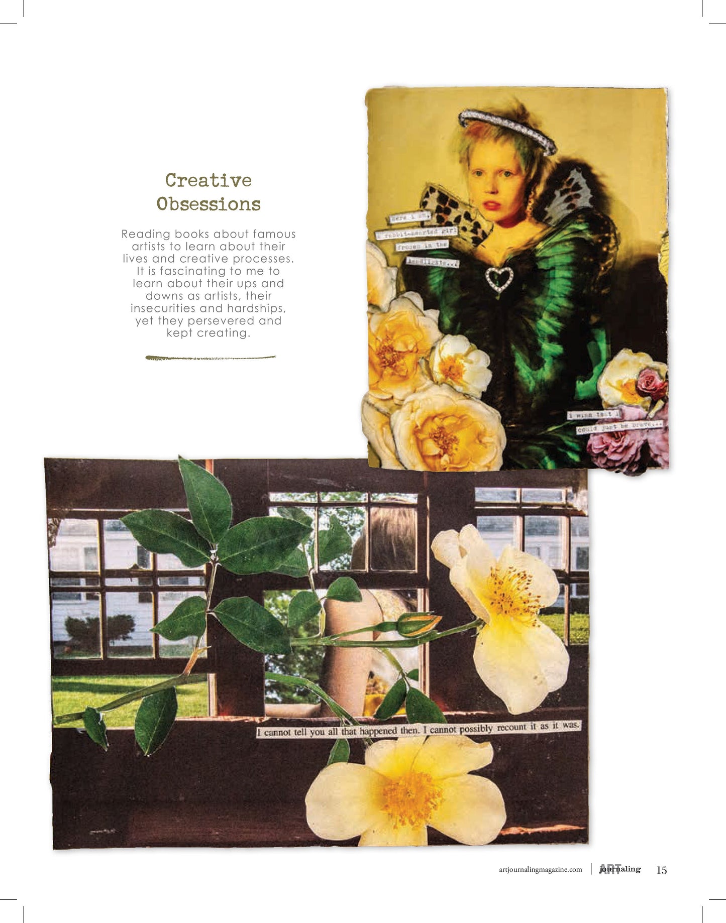 Art Journaling – October/November/December 2024 Magazine Digital