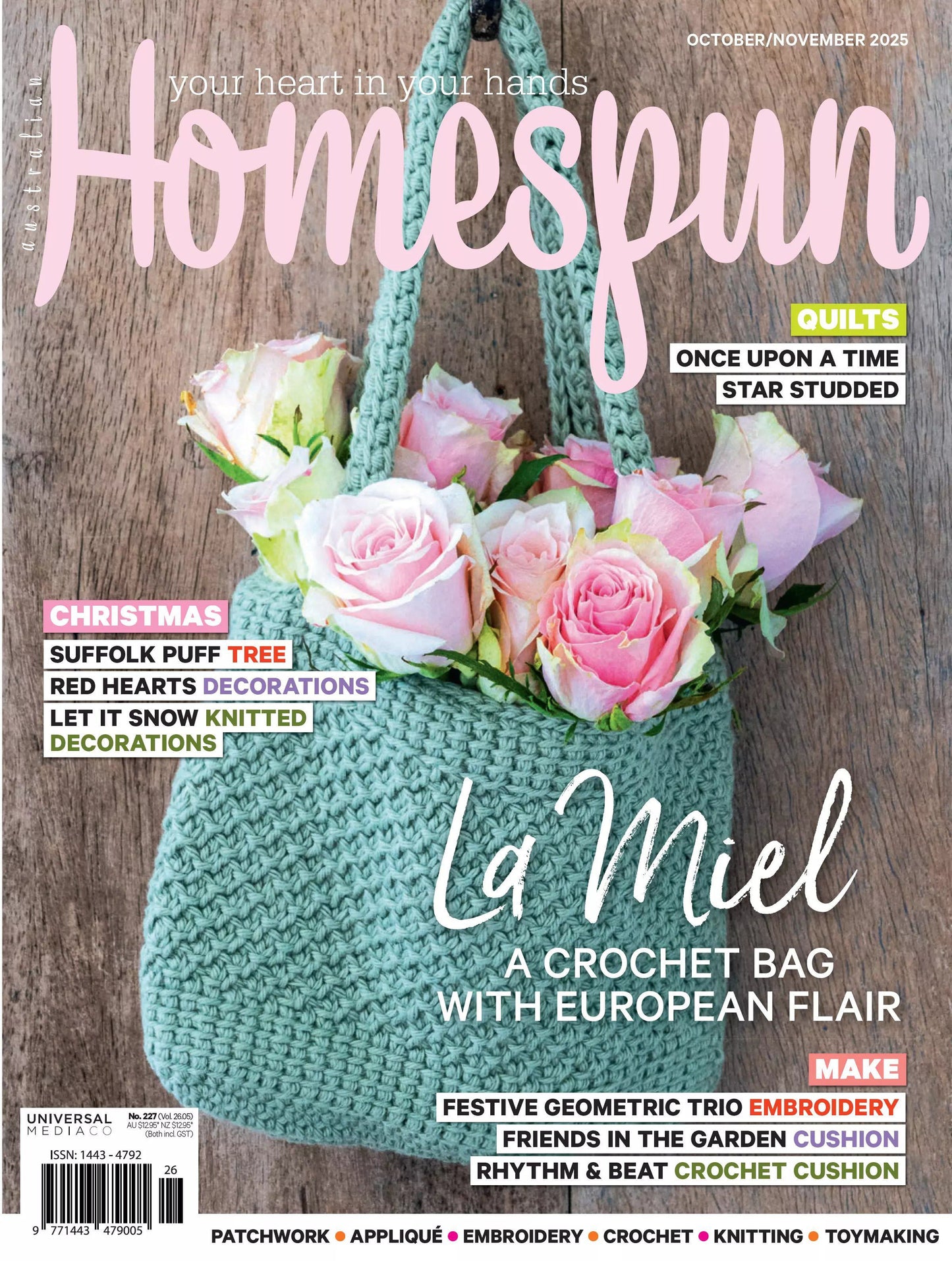Australian Homespun – October/November 2025 Magazine Digital