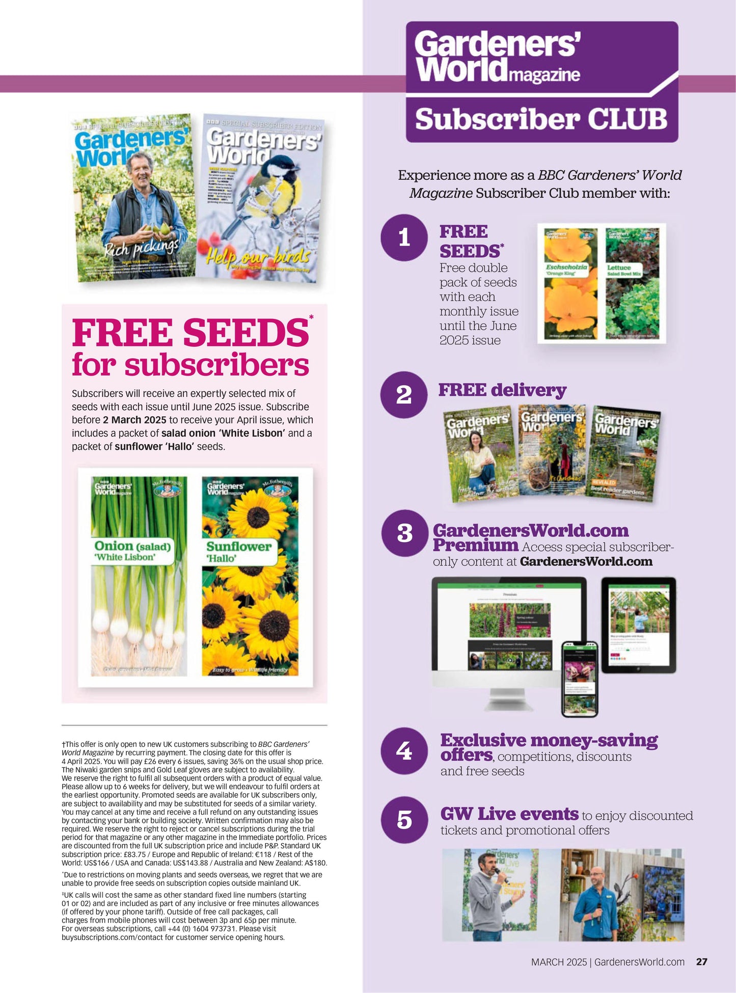 BBC Gardeners’ World – March 2025 Digital