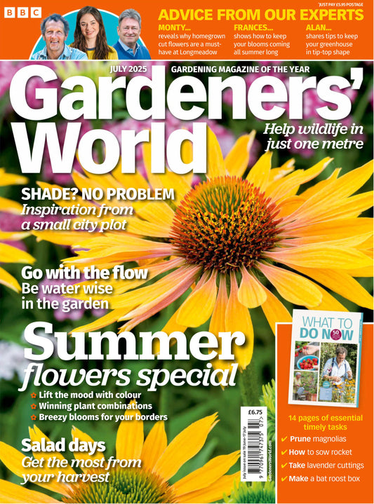 BBC Gardeners’ World – July 2025 Magazine Digital
