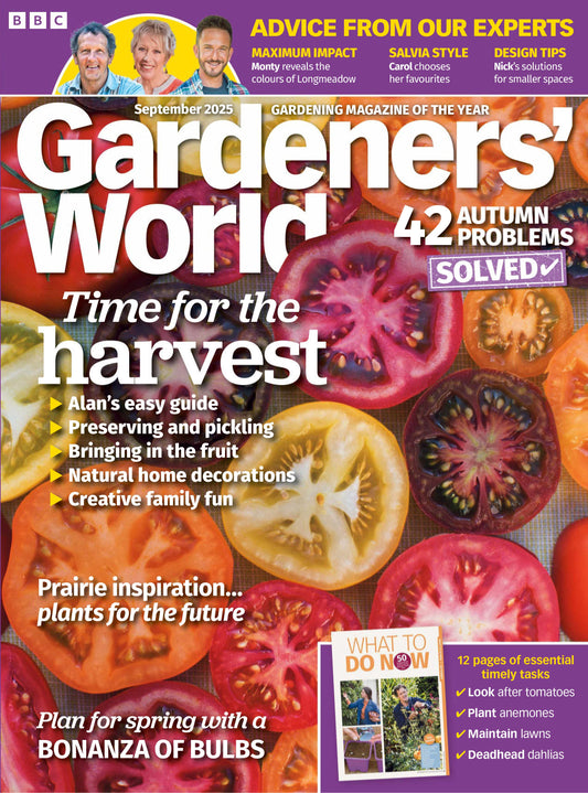 BBC Gardeners’ World – September 2025 Magazine Digital
