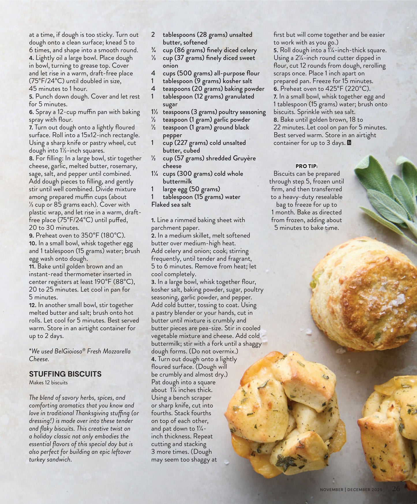 Bake from Scratch – November / December 2025 Magazine Digital