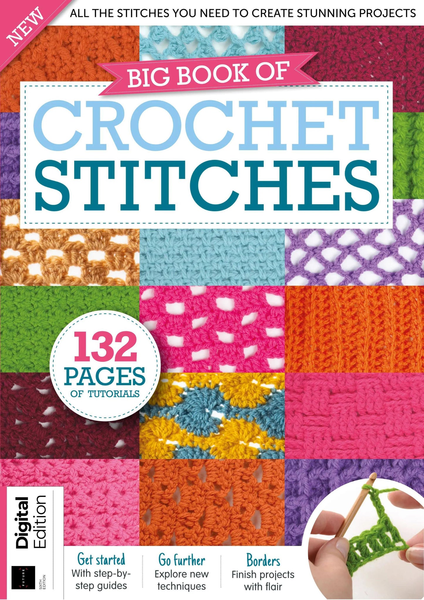 Big Book of Crochet Stitches – 6th Edition, 2025 Magazine Digital