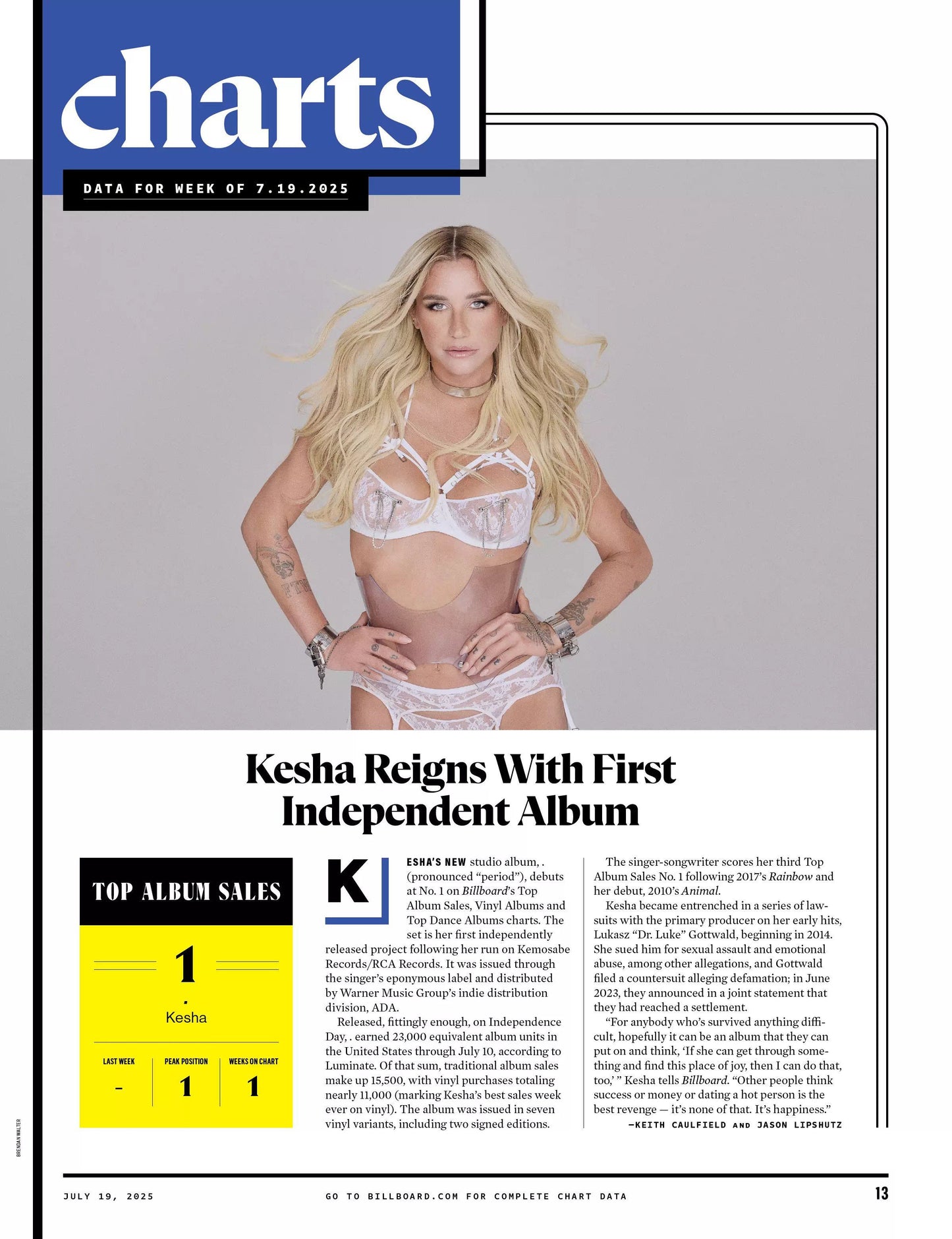 Billboard Magazine – July 19, 2025 Magazine Digital