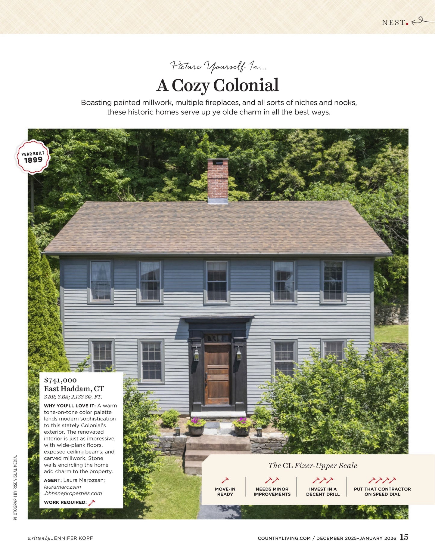 Country Living USA – December 2025/January 2026 Magazine Digital