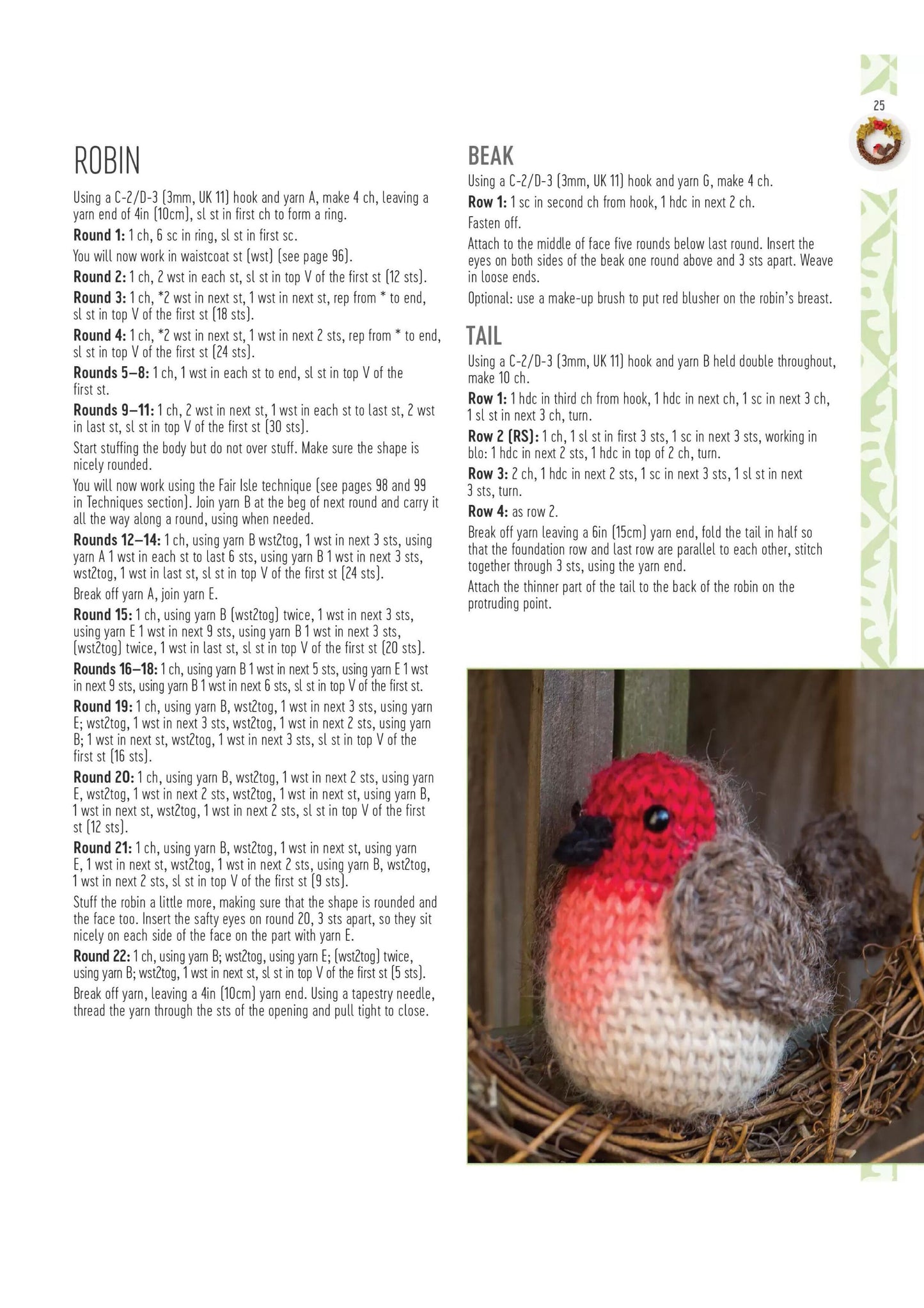 Crafting Collection – Crocheted Wreaths 2025 Magazine Digital