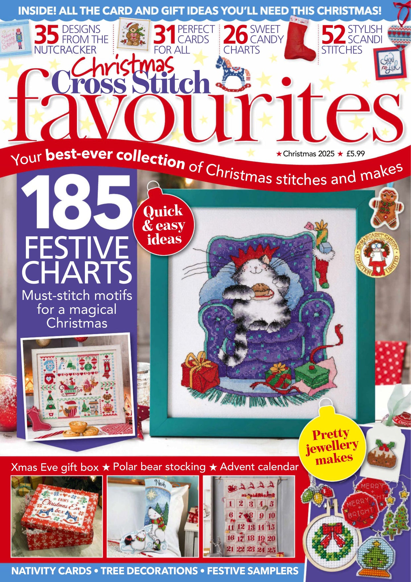 Cross Stitch Favourites – Issue 42, Christmas 2025 Magazine Digital
