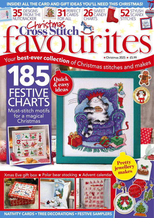 Cross Stitch Favourites – Issue 42, Christmas 2025 Magazine Digital