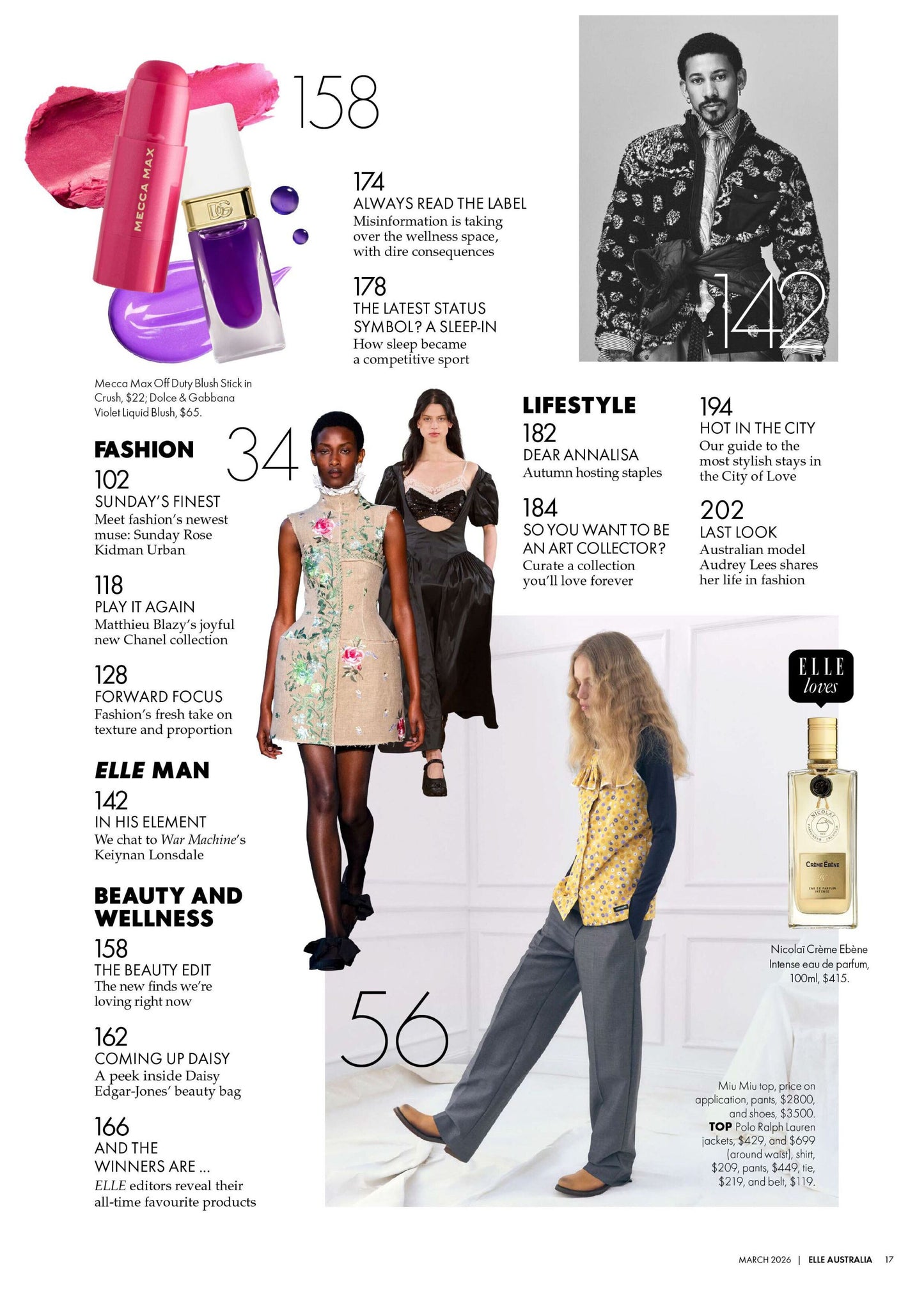 ELLE Australia – Issue 08, March 2026 Magazine Digital