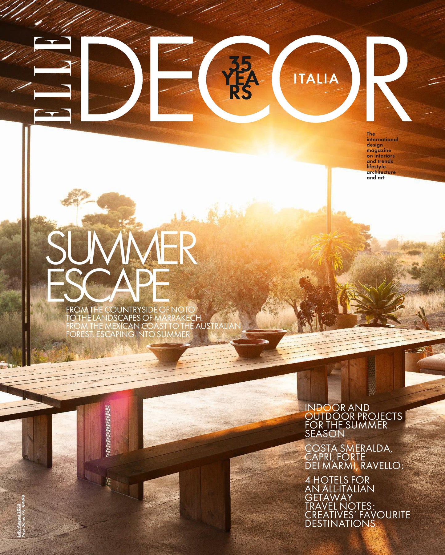 Elle Decor Italia English Edition – JulyAugust 2025 Magazine Digital
