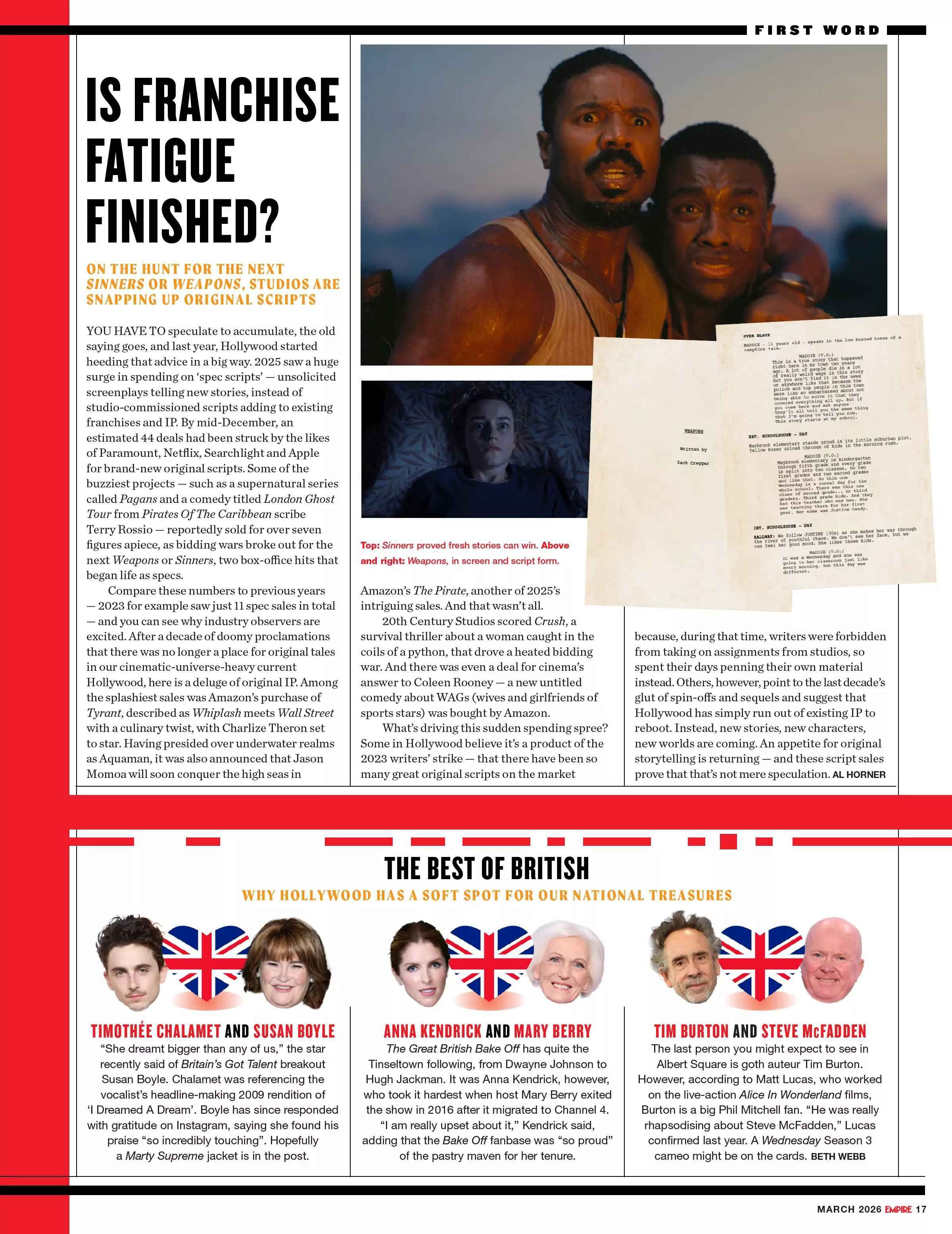 Empire UK – Issue 450, March 2026 – Charlotte Street Magazines