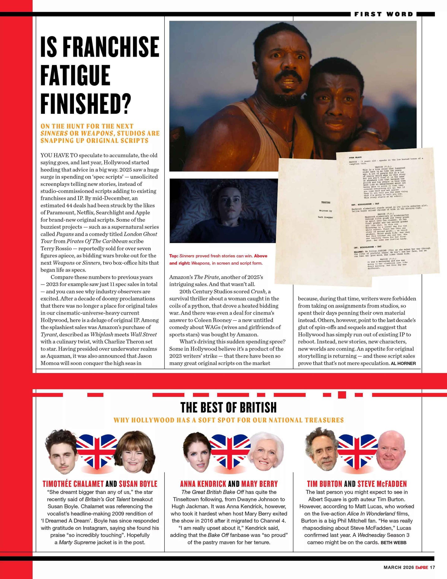 Empire UK –  March 2026 Magazine Digital
