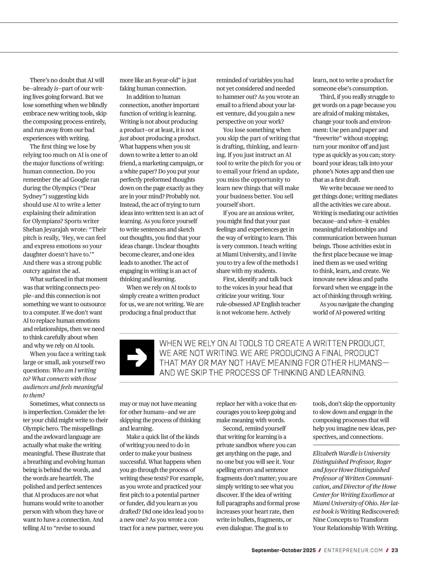 Entrepreneur USA – September / October 2025 Magazine Digital