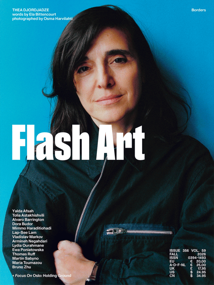 Flash Art Issue 356 Fall 2026 – Borders
