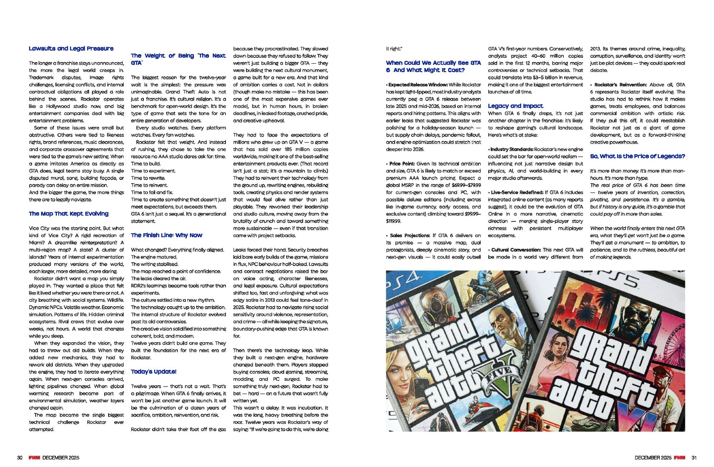 FHM USA - December 2025 Magazine Digital