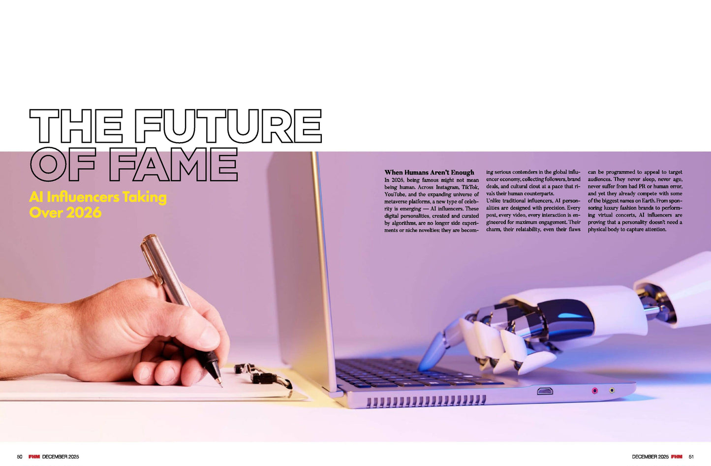 FHM USA - December 2025 Magazine Digital