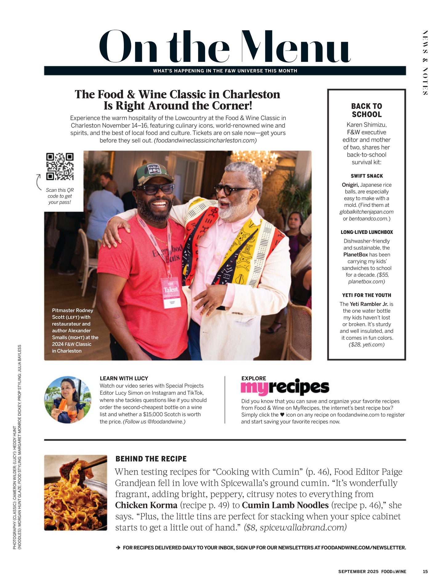 Food & Wine USA – September 2025 Magazine Digital
