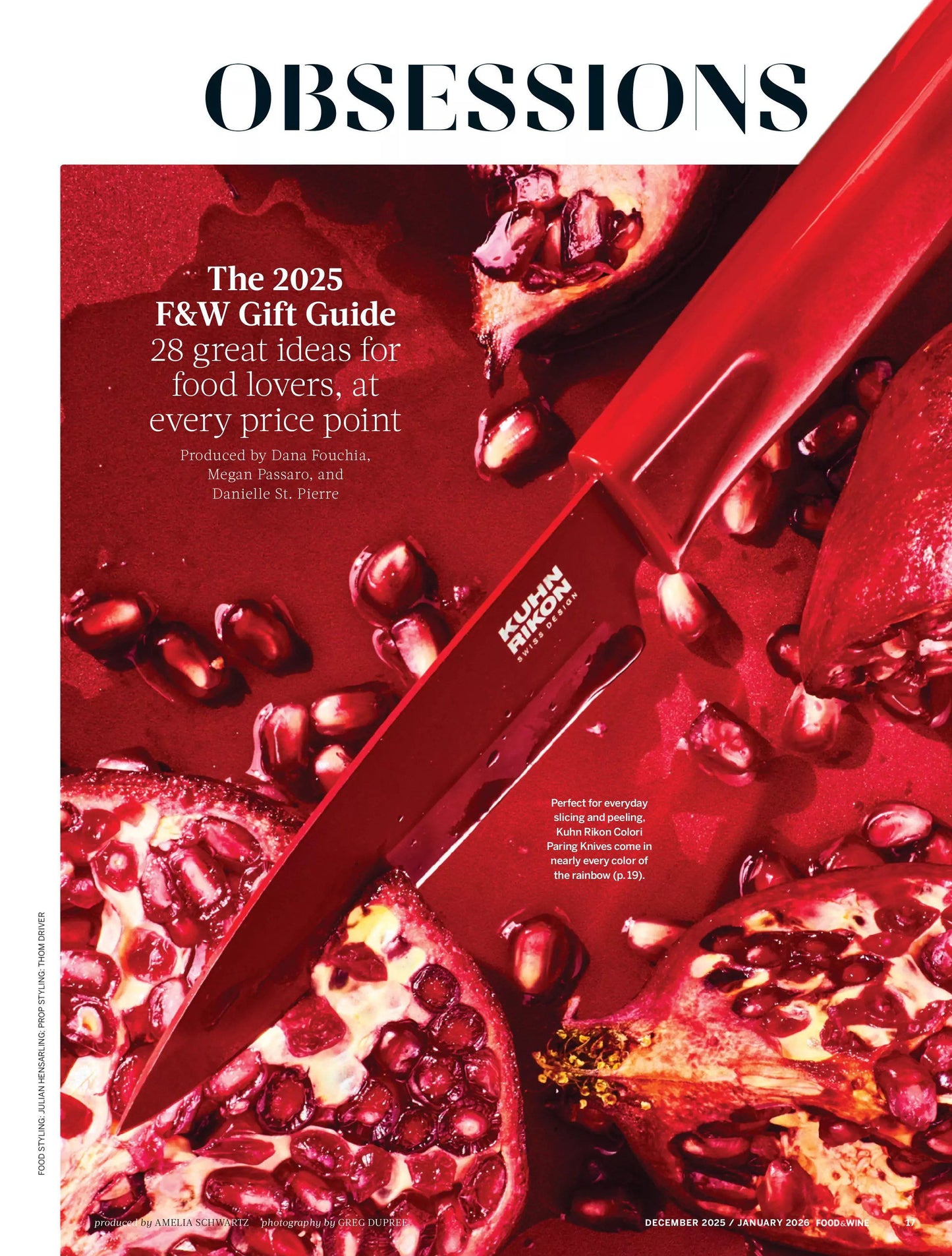 Food & Wine USA – The Holiday Issue, December 2025-January 2026 Magazine  Digital
