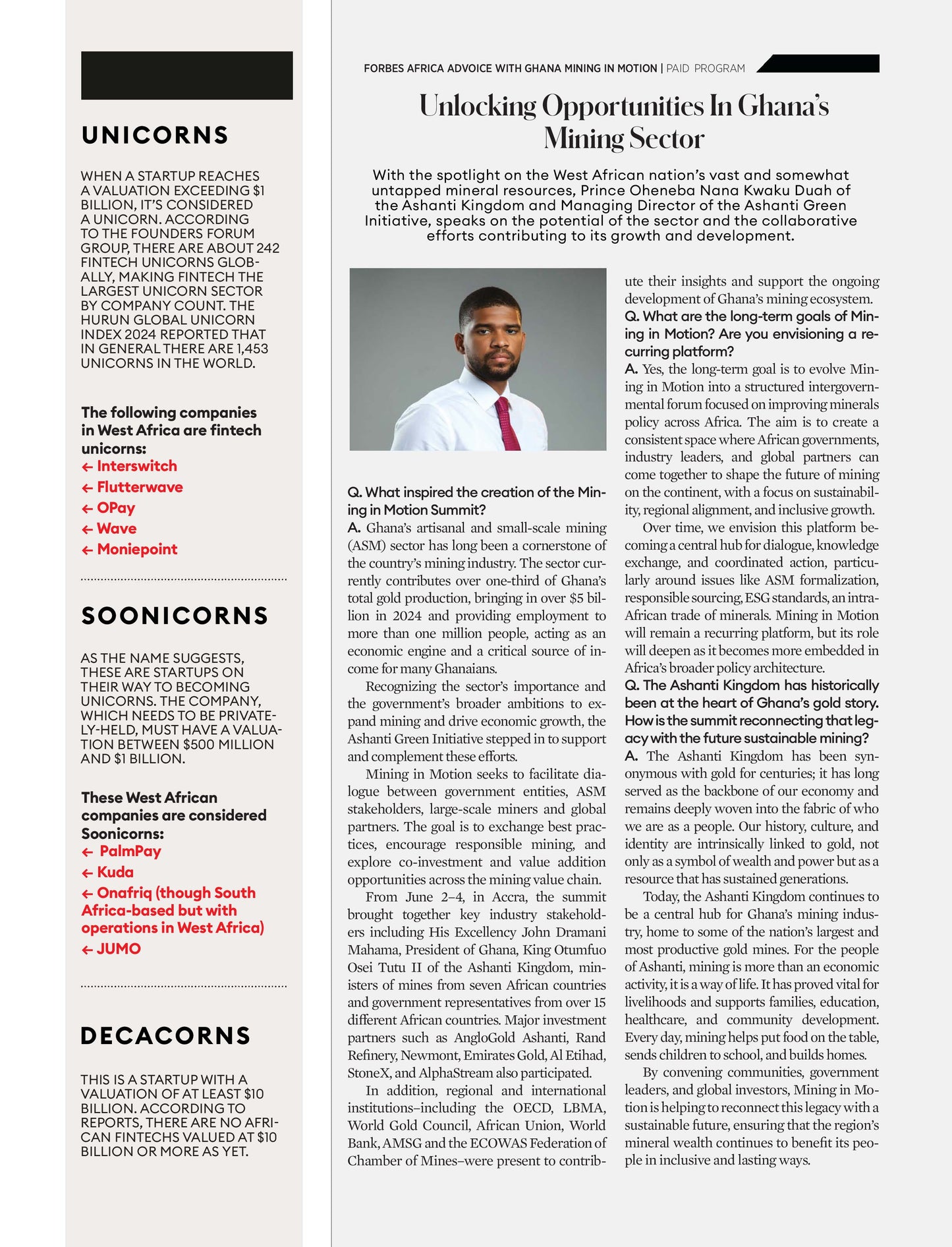 Forbes Africa – August/September 2025 Magazine Digital