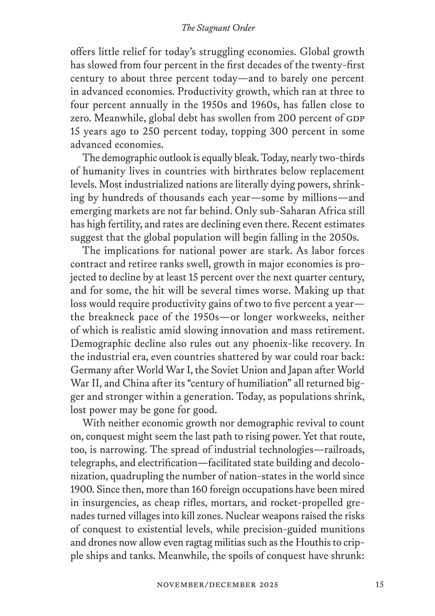 Foreign Affairs – November/December 2025 Magazine Digital