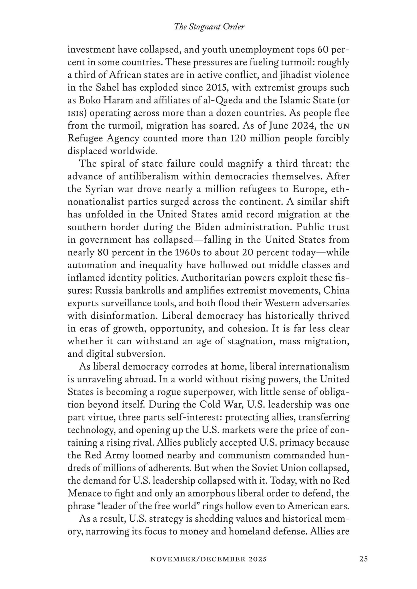 Foreign Affairs – November/December 2025 Magazine Digital