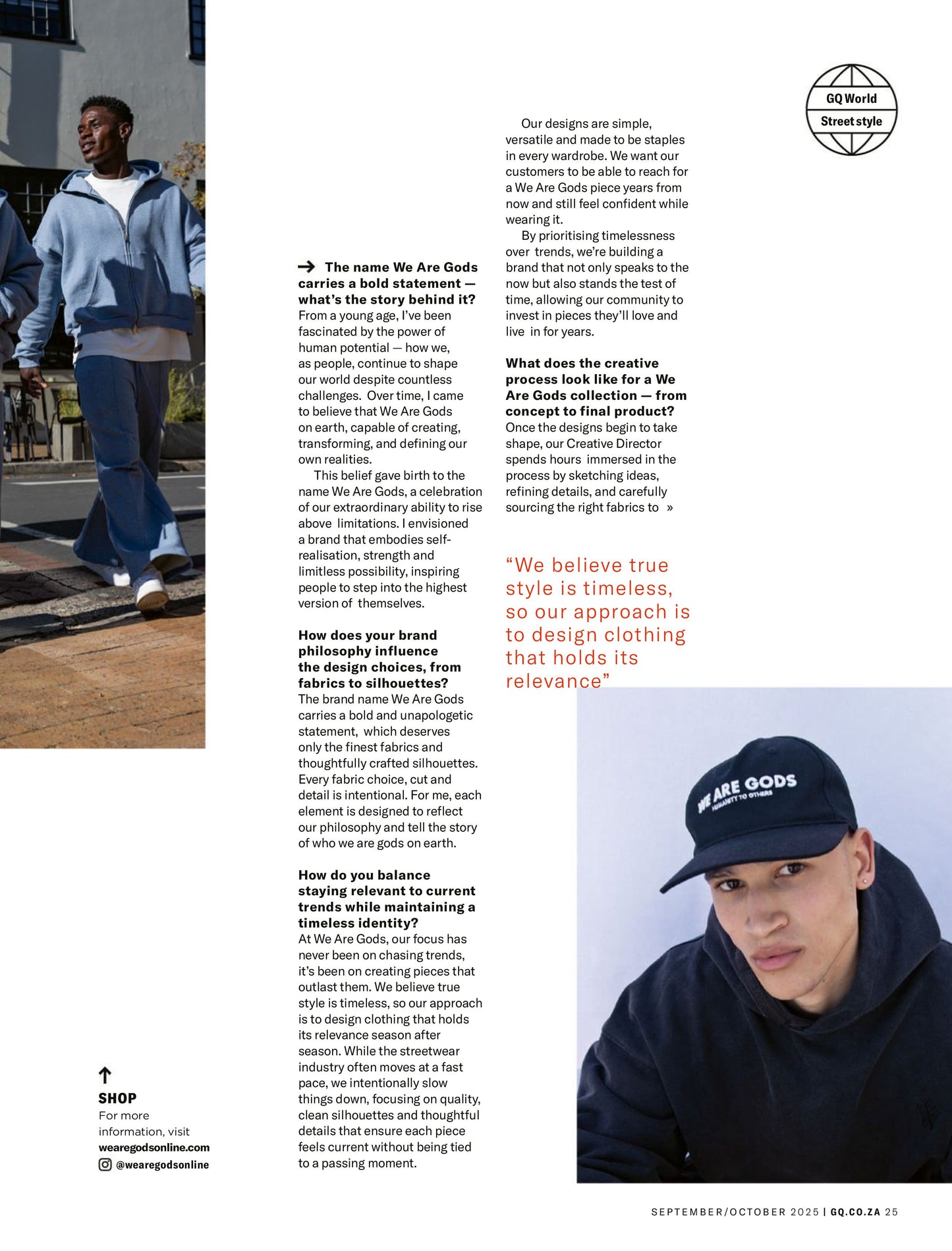 GQ South Africa – September/October 2025 Magazine Digital
