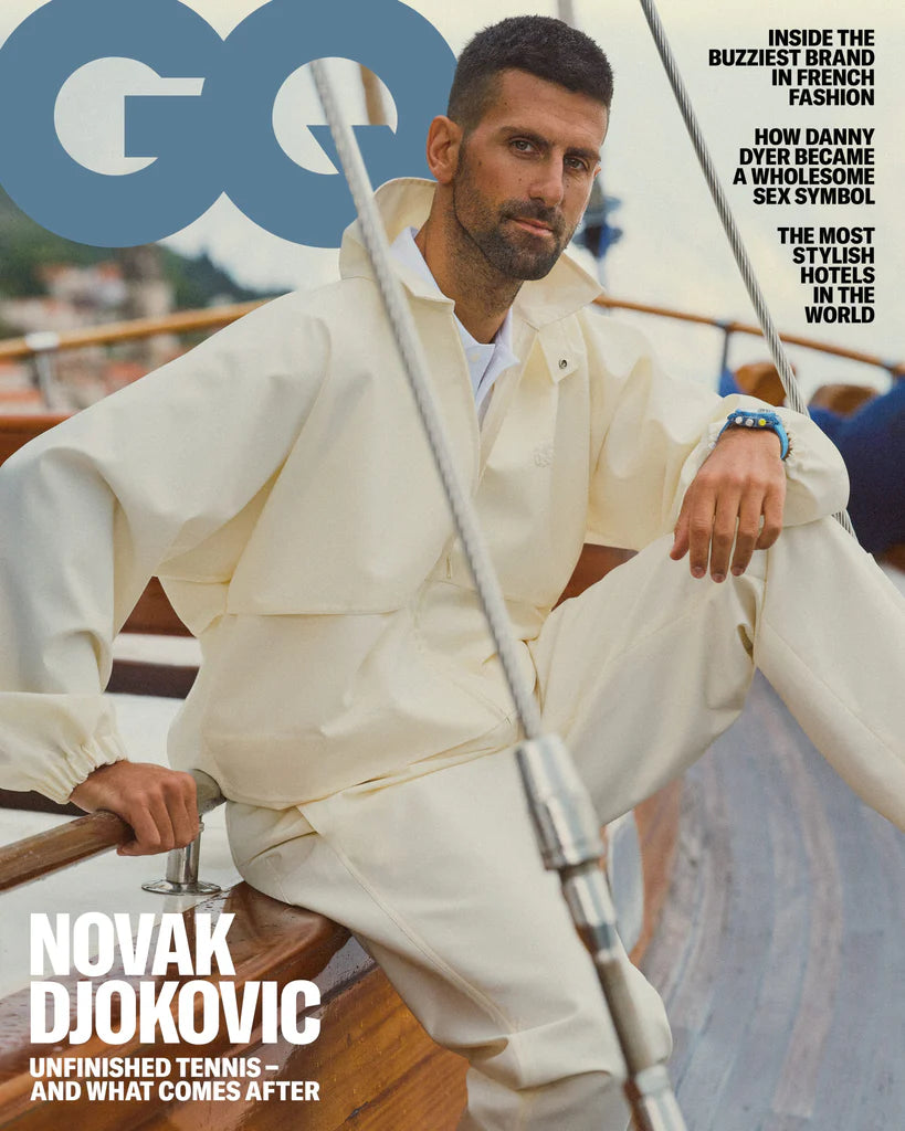 GQ UK -  February 2025 Novak Djokovic