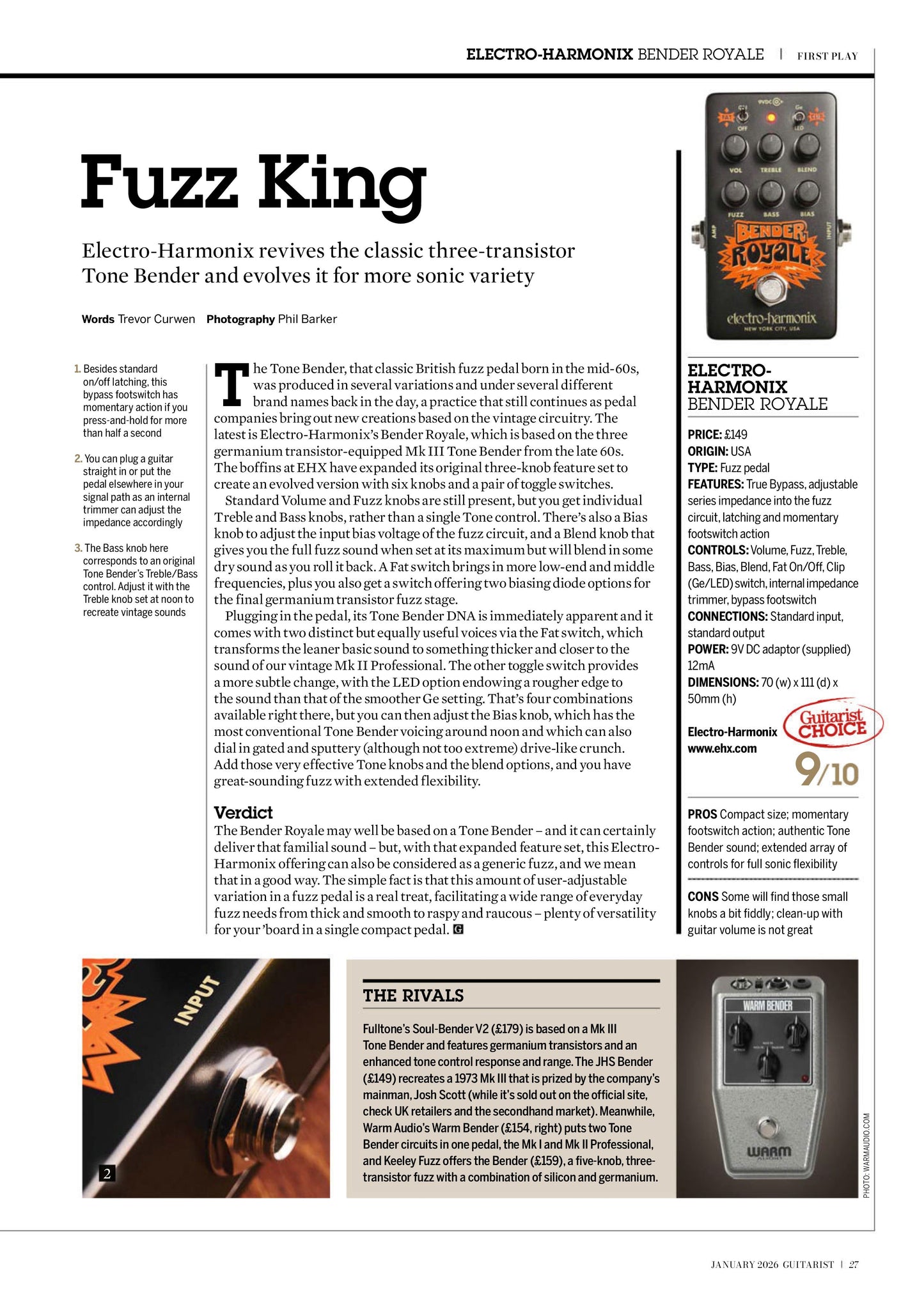 Guitarist – Issue 532, January 2026 Magazine Digital