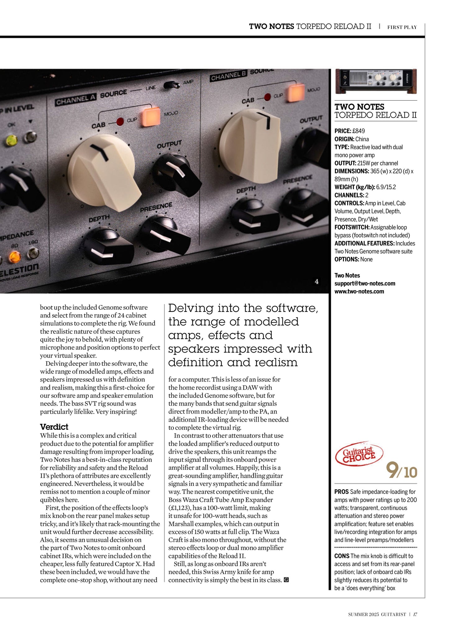 Guitarist – Summer 2025 Magazine Digital