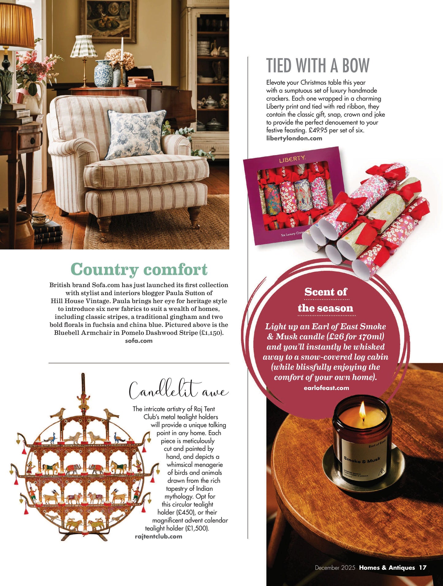 Homes & Antiques – December 2025 Magazine Digital