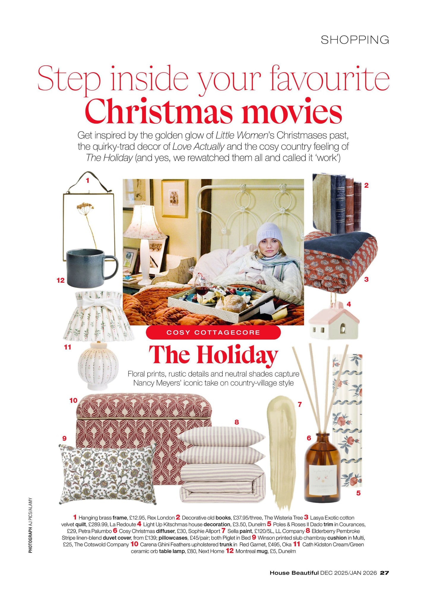 House Beautiful UK – December 2025 / January 2026 Magazine Digital