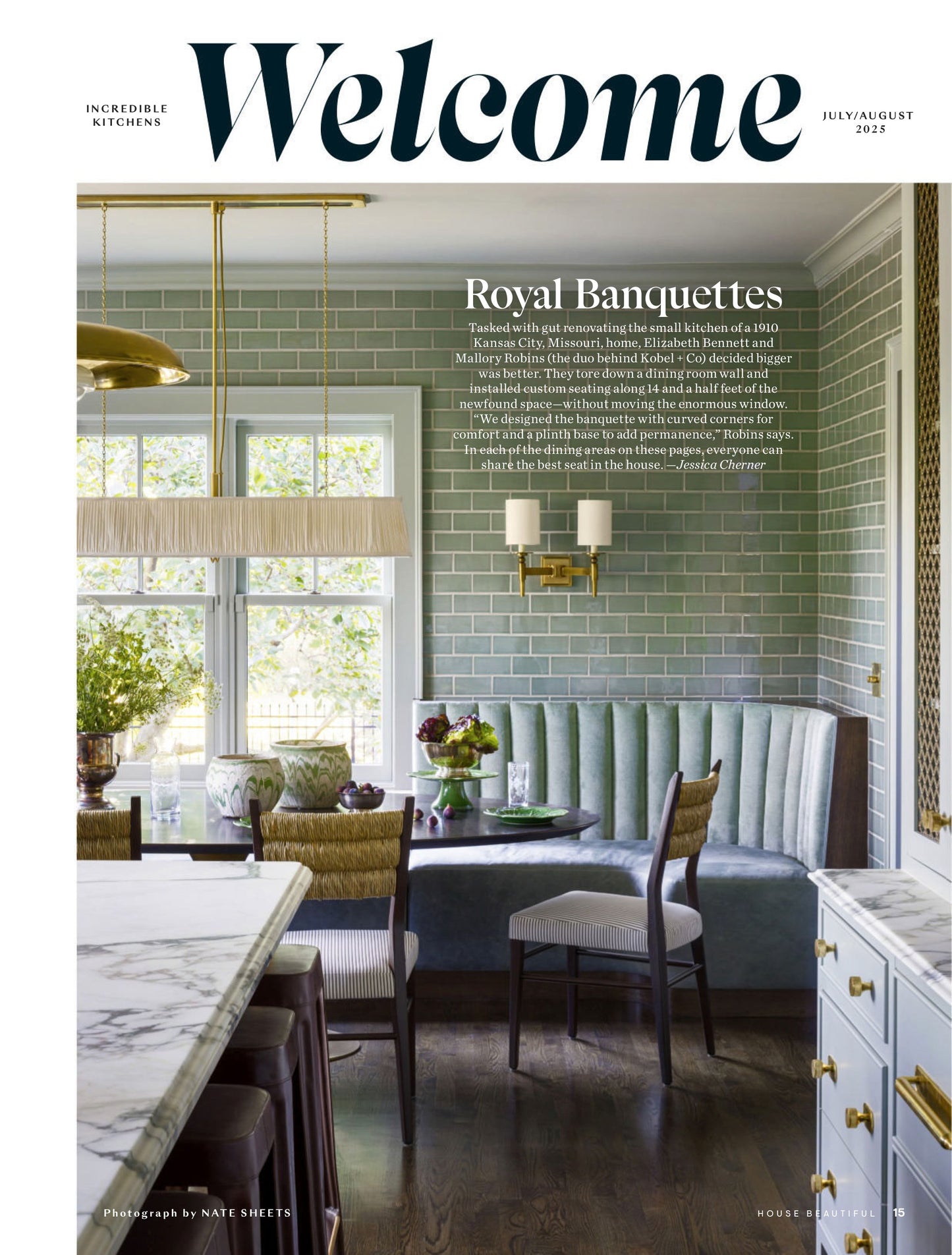 House Beautiful USA – July/August 2025 Magazine Digital