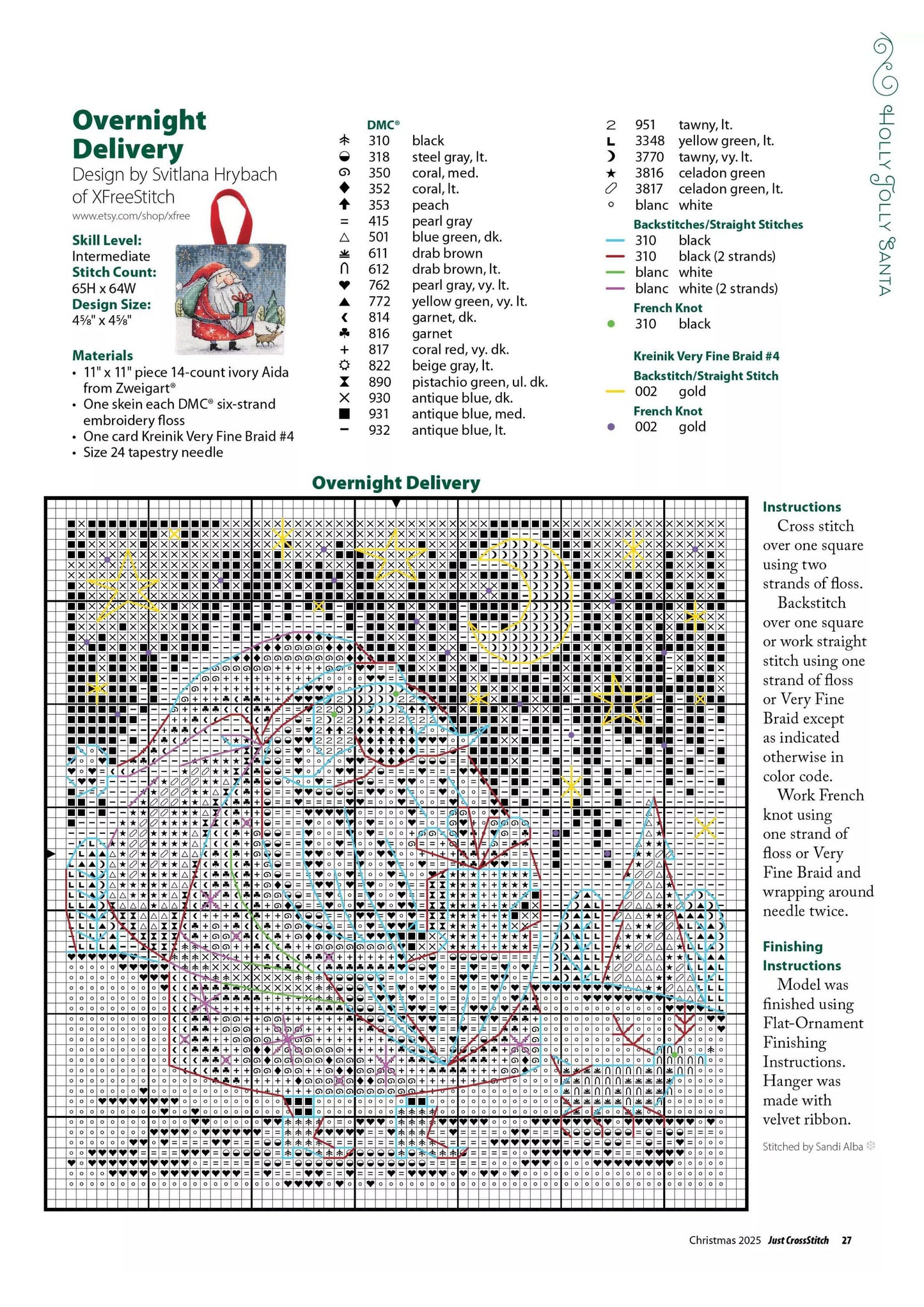 Just CrossStitch – Christmas 2025 Magazine Digital