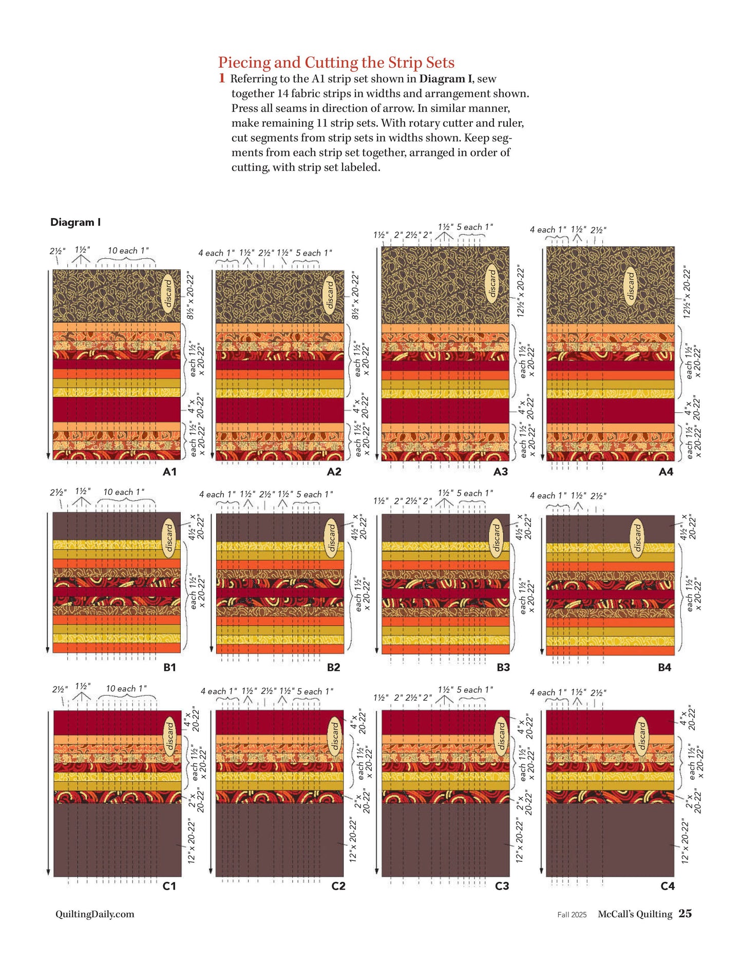 McCall’s Quilting – Fall 2025 Magazine Digital