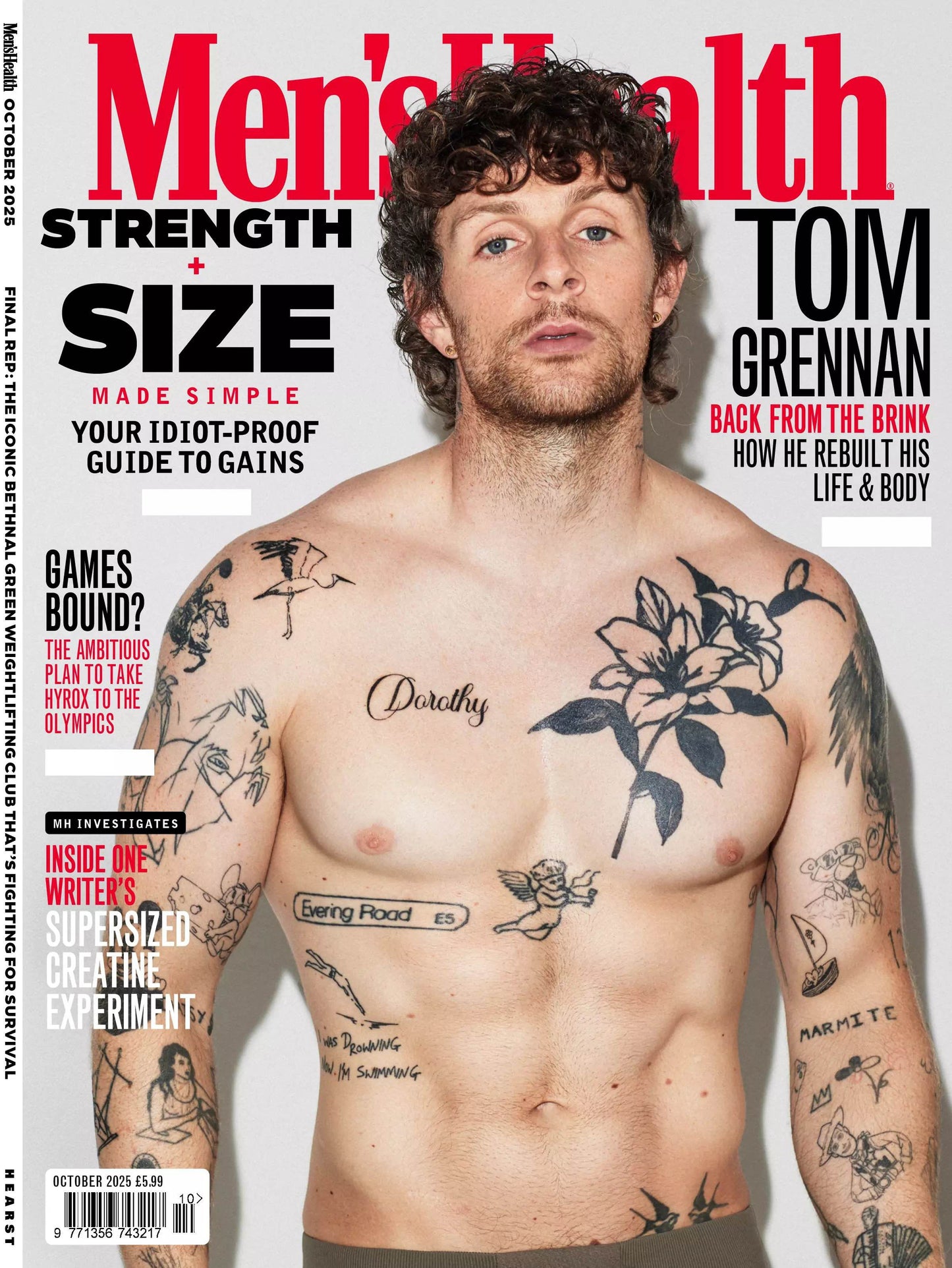 Men’s Health UK – October 2025 Magazine Digital