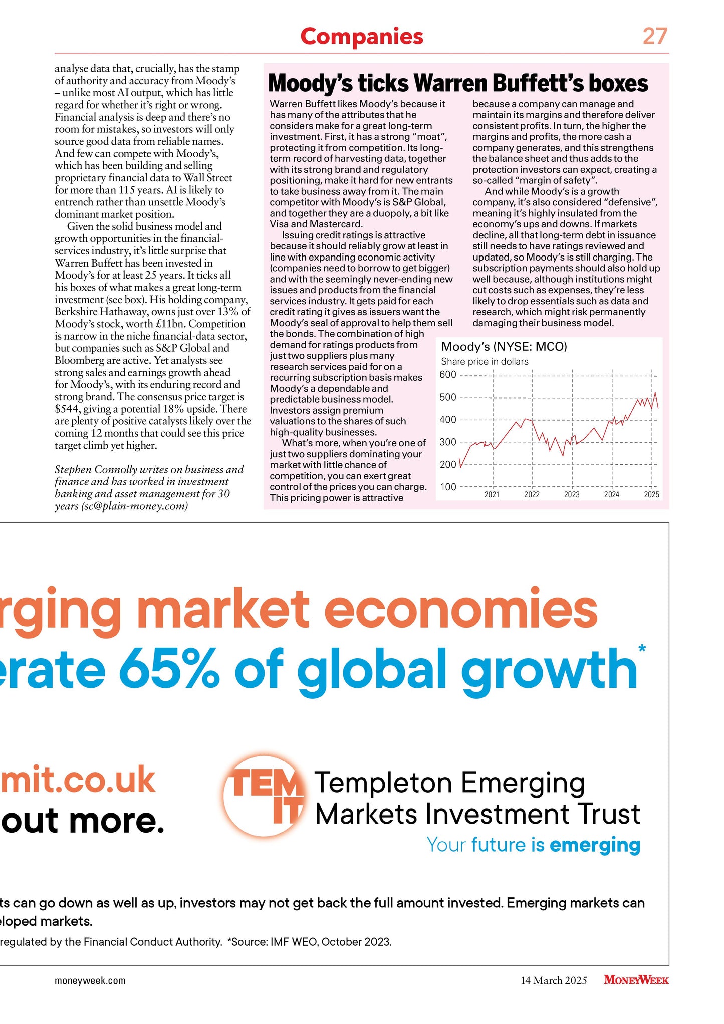MoneyWeek – 14 March 2025 Magazine Digital