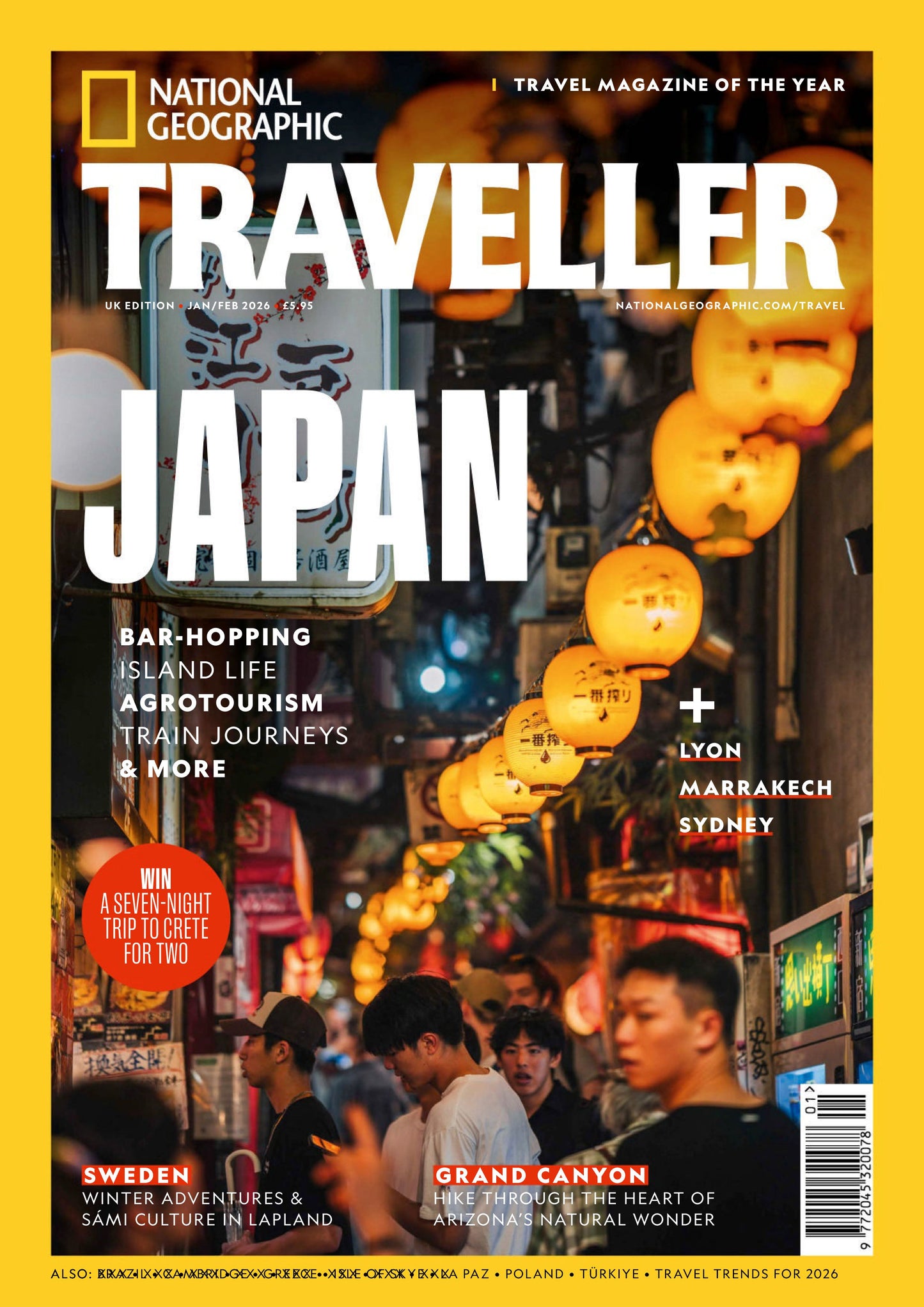 National Geographic Traveller UK – January/February 2026 Magazine Digital