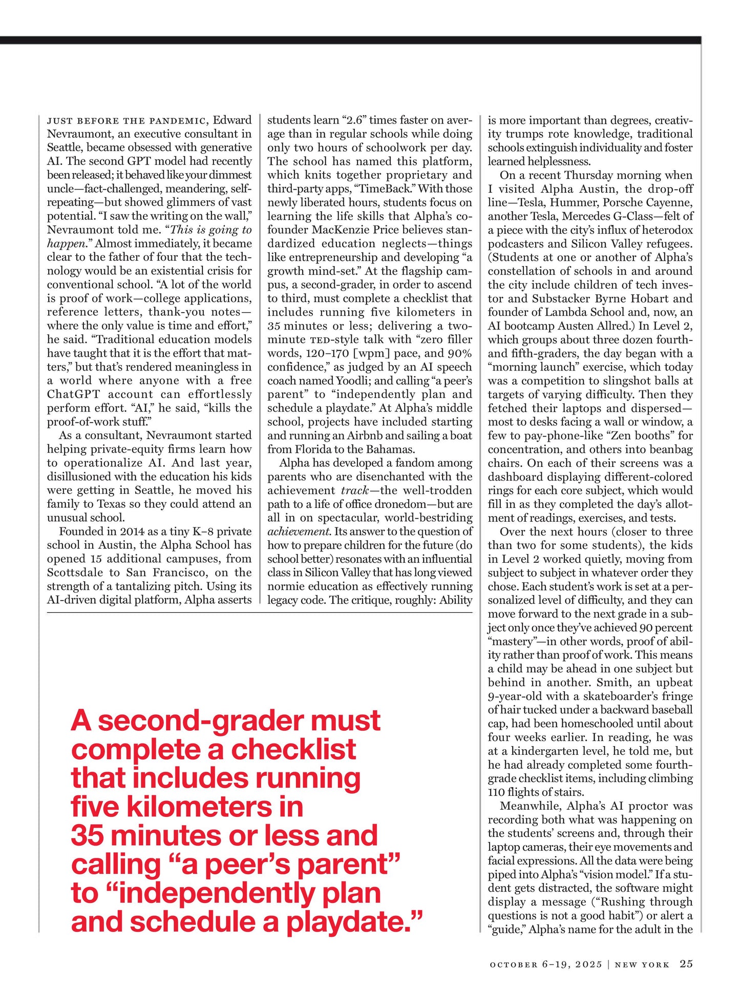 New York Magazine – October 6/19, 2025 Magazine Digital