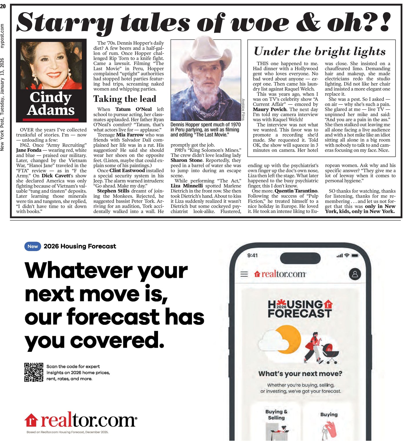 New York Post – January 13, 2026