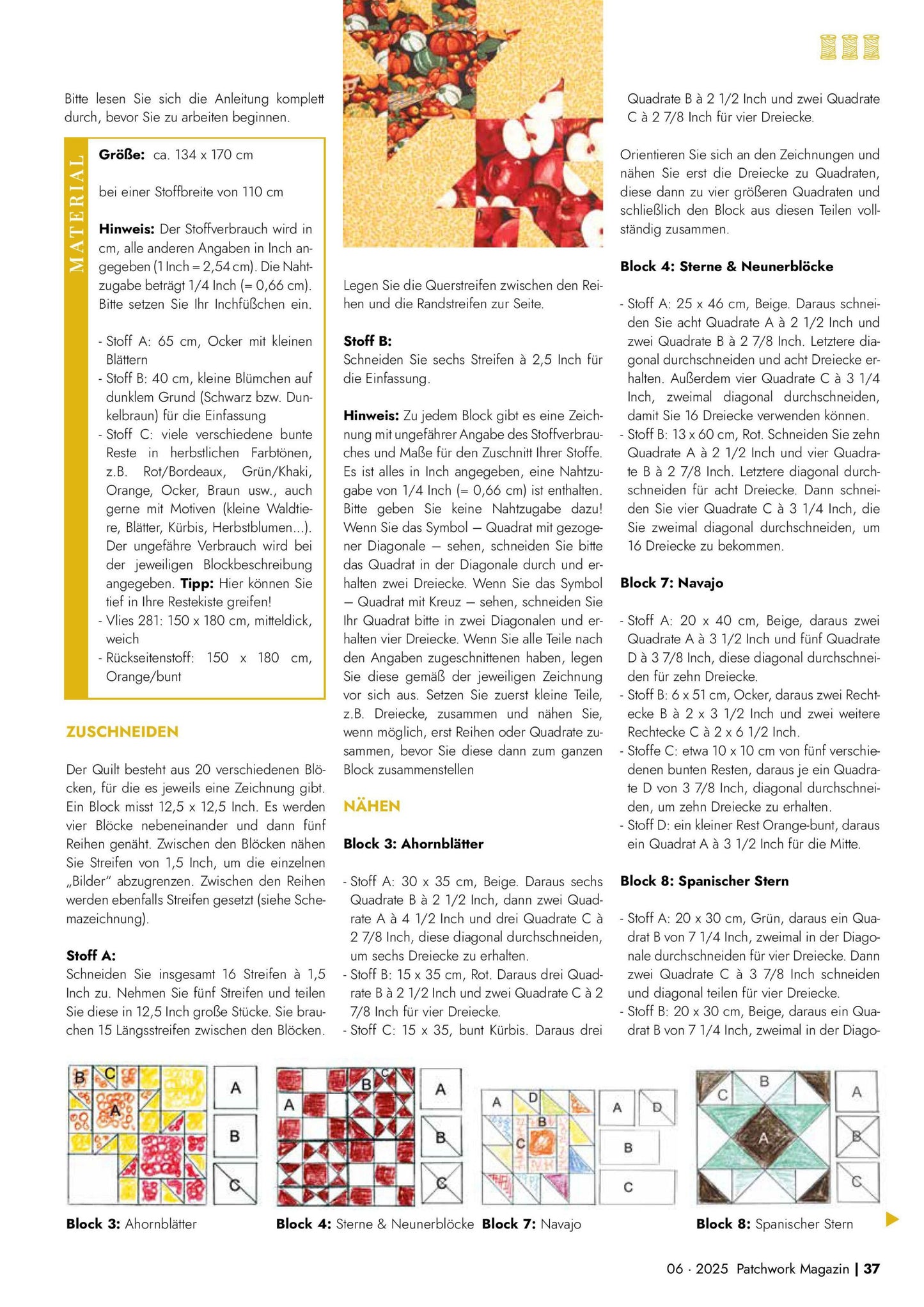Patchwork Magazine – Nr.6 2025 Magazine Digital