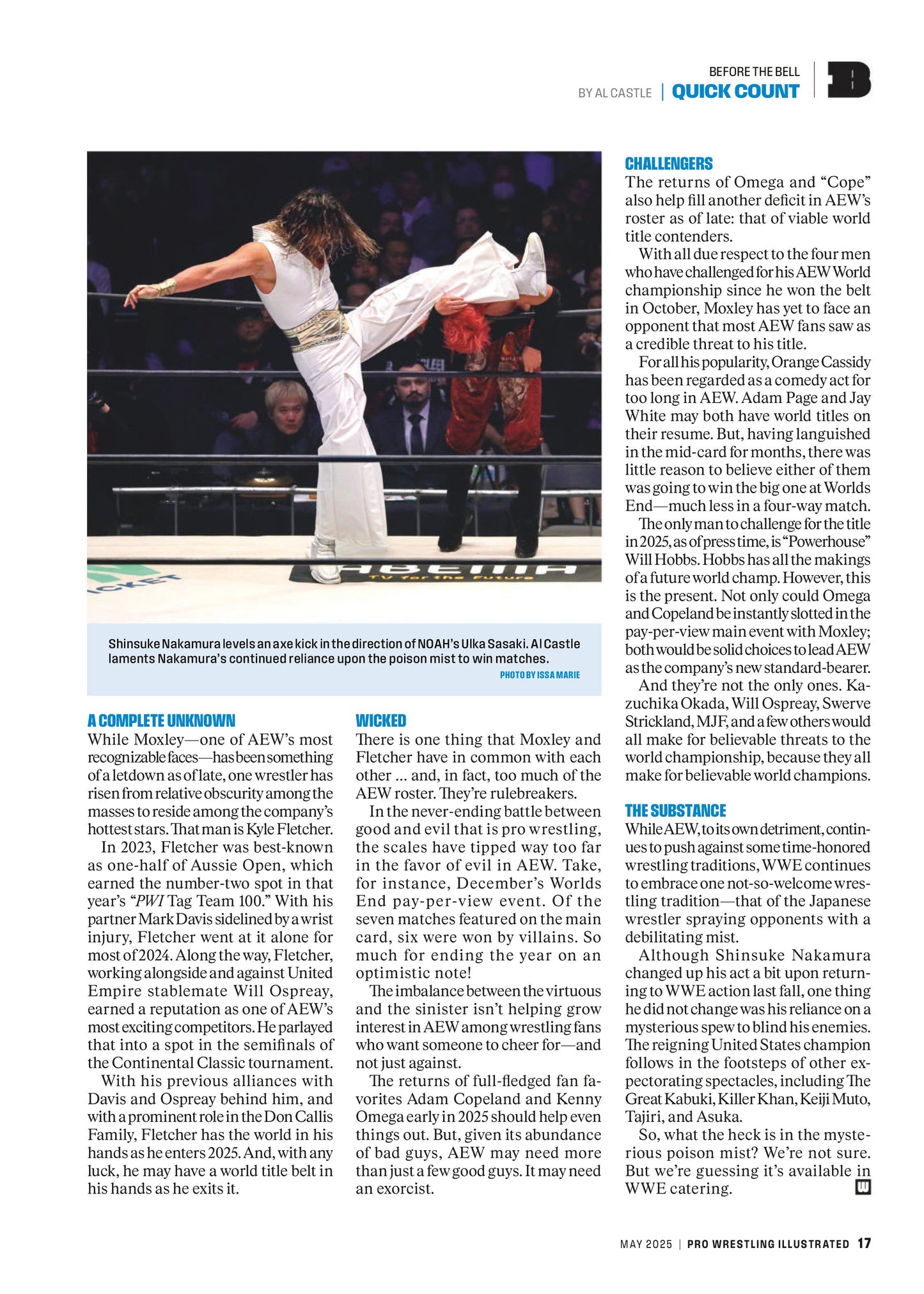Pro Wrestling Illustrated – May 2025 Magazine Digital