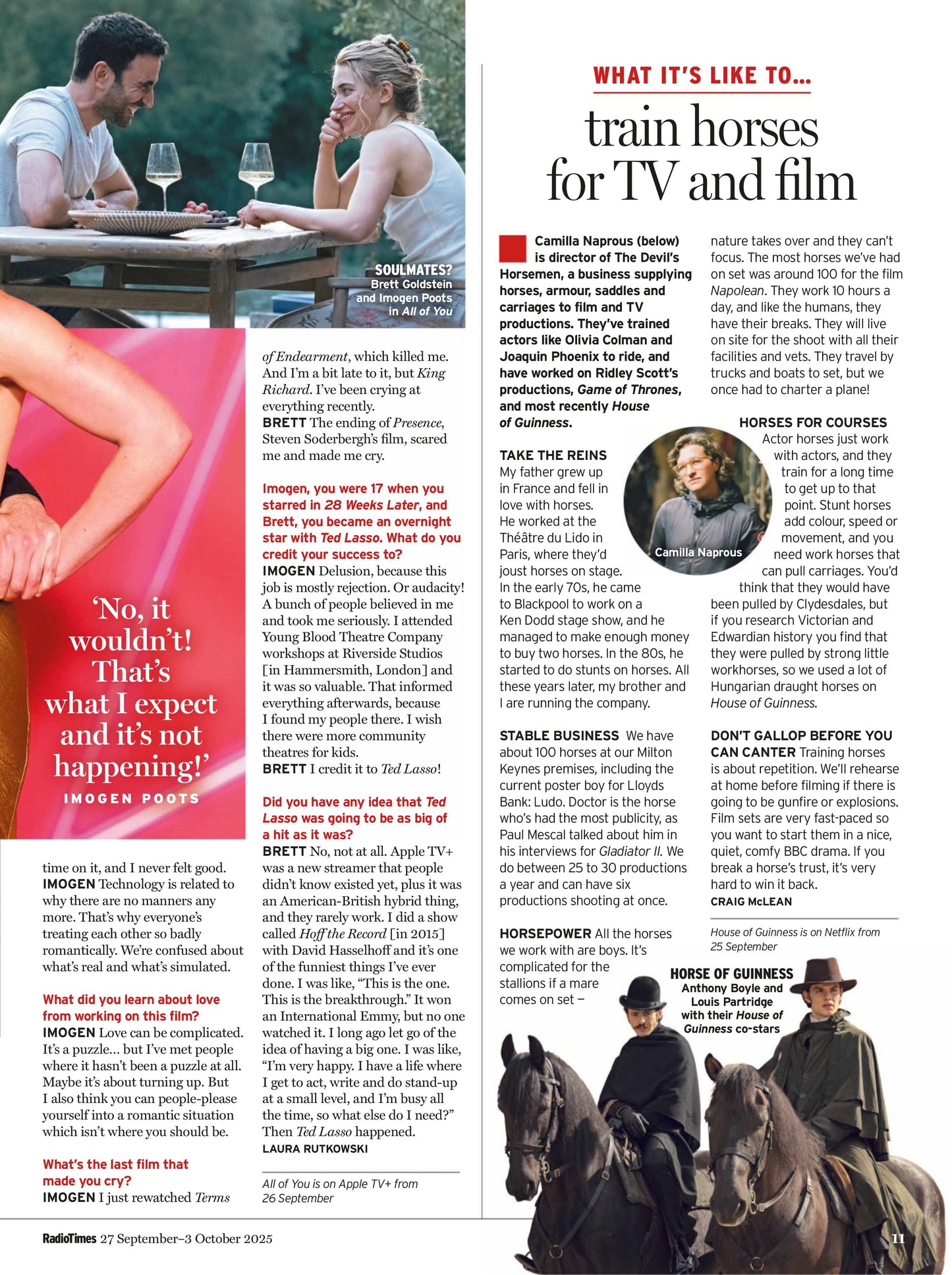 Radio Times – 27 September/03 October 2025 Magazine Digital