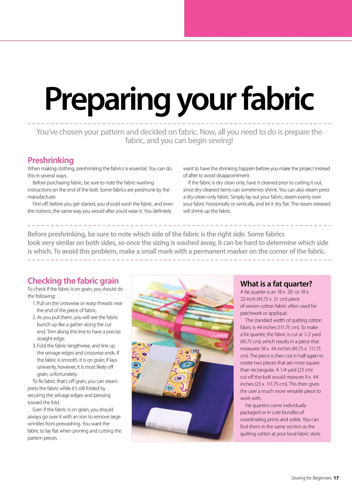Sewing for Beginners – 21st Edition, 2025 Magazine Digital