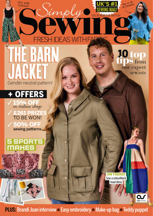 Simply Sewing – Issue 138, 2025 Magazine Digital