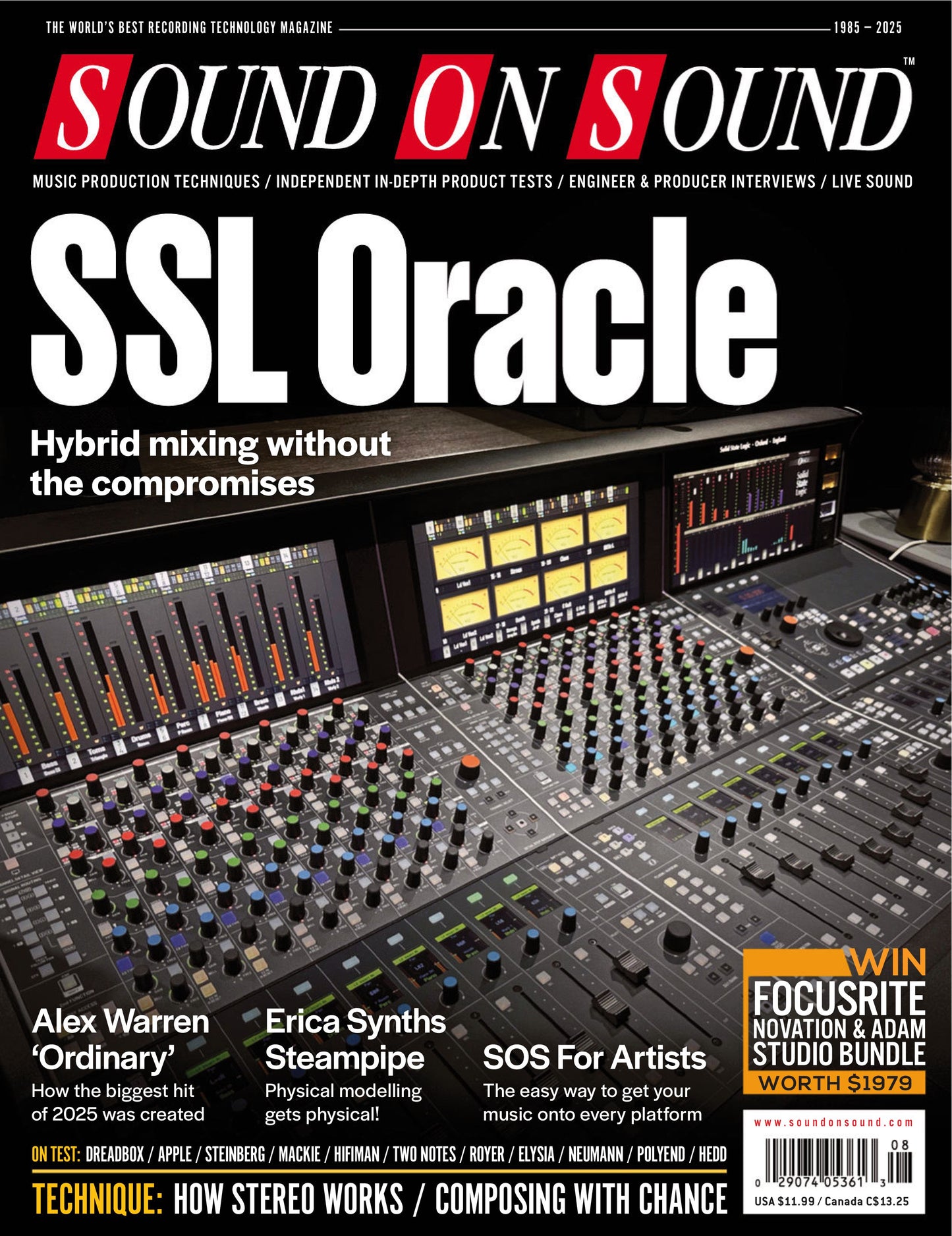 Sound On Sound USA – August 2025 Magazine Digital